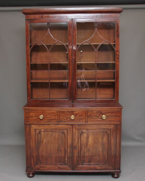 Early 19th Century Mahogany Bookcase