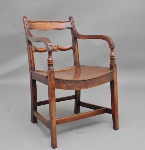 Early 19th Century Ash and Elm Armchair