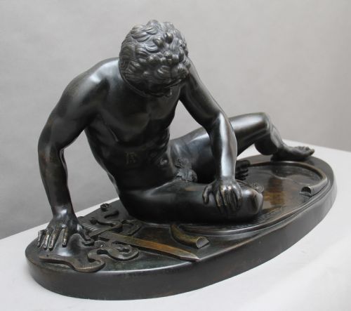 fig 1. 19th Century bronze figure of 