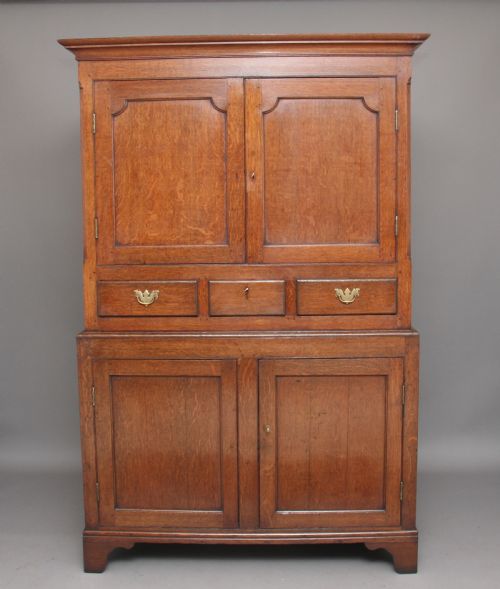 Early 19th Century Oak Food Cupboard