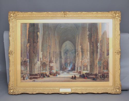 19th Century Watercolour Painting by Samuel Read