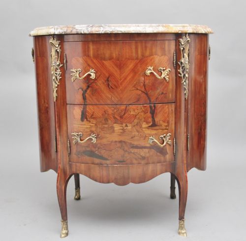 EARLY 19TH CENTURY FRENCH MARQUETRY CABINET - ADDITIONAL PHOTO 10