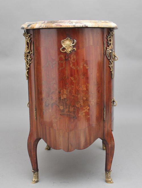 EARLY 19TH CENTURY FRENCH MARQUETRY CABINET - ADDITIONAL PHOTO 11