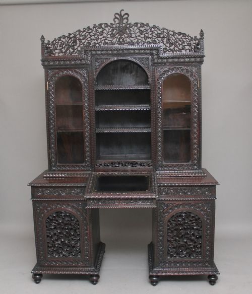 19th Century Anglo-indian Bookcase