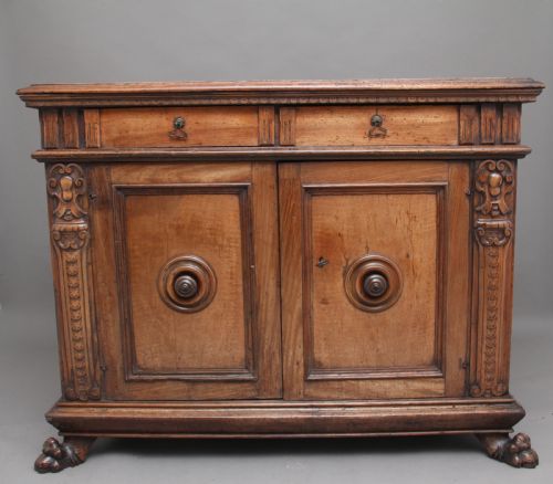 18th Century Italian Walnut Cabinet