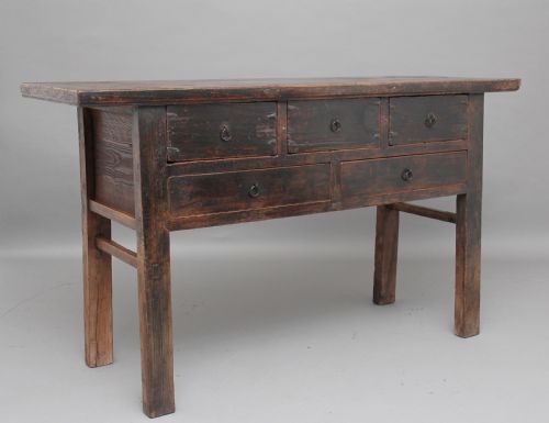 19th Century Rustic Chinese Dresser