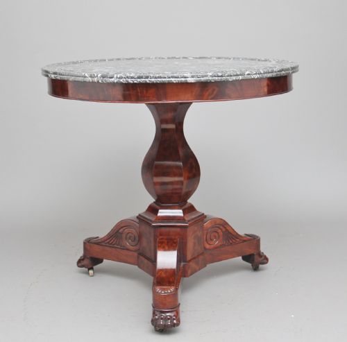 Early 19th Century Mahogany Gueridon Table
