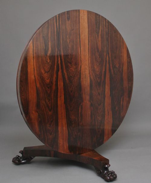 Early 19th Century Rosewood Breakfast Table