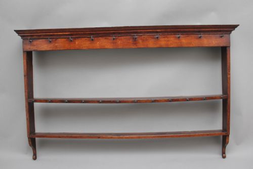 18th Century Oak Hanging Rack