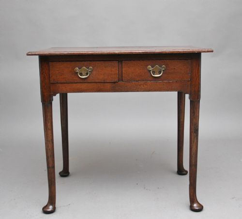 18th Century Oak Lowboy