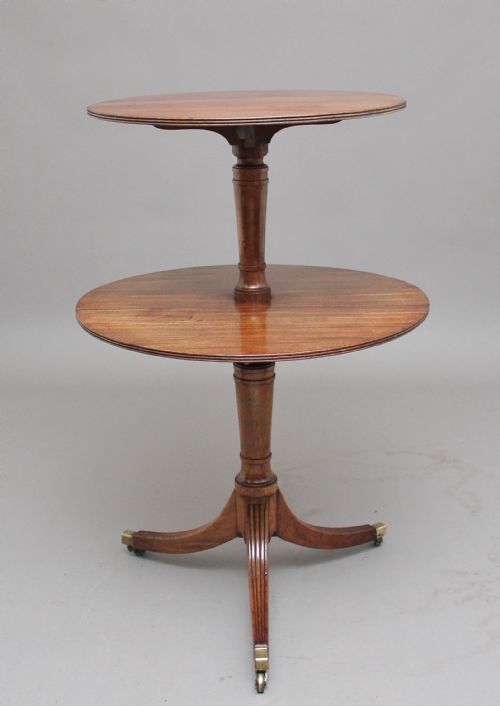 EARLY 19TH CENTURY MAHOGANY DUMBWAITER - ADDITIONAL PHOTO 1