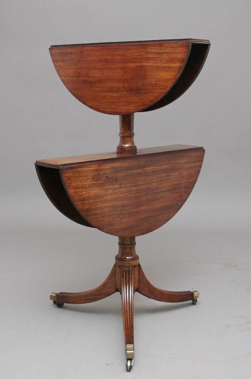 EARLY 19TH CENTURY MAHOGANY DUMBWAITER - ADDITIONAL PHOTO 4