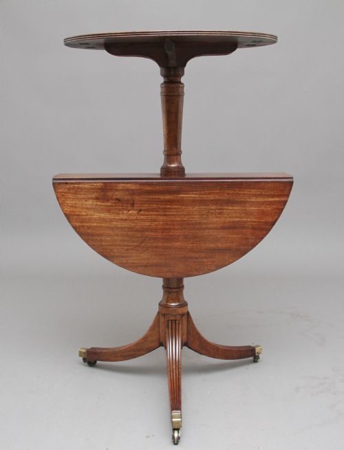 EARLY 19TH CENTURY MAHOGANY DUMBWAITER - ADDITIONAL PHOTO 6