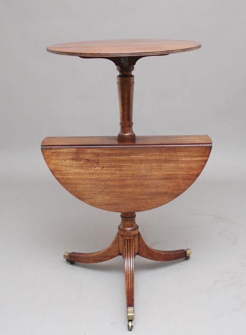 EARLY 19TH CENTURY MAHOGANY DUMBWAITER - ADDITIONAL PHOTO 7