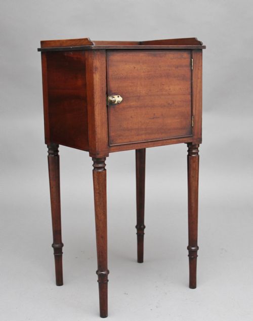 Early 19th Century Mahogany Bedside Cabinet