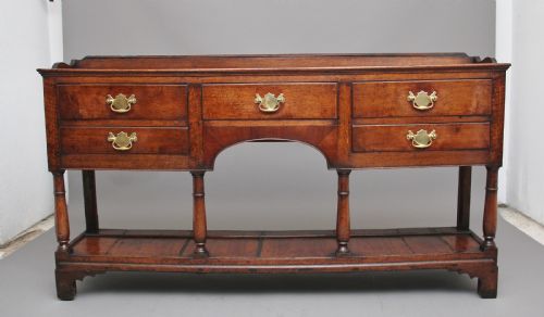 18th Century Oak Potboard Dresser
