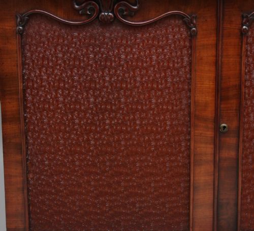 19TH CENTURY FLAME MAHOGANY CHIFFONIER - ADDITIONAL PHOTO 13