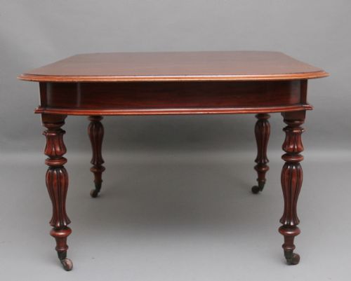 19TH CENTURY MAHOGANY DINING TABLE - ADDITIONAL PHOTO 6