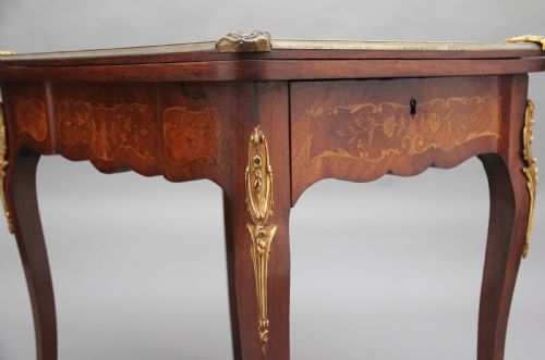 19TH CENTURY KINGWOOD CARD TABLE - ADDITIONAL PHOTO 13
