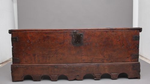 Large 17th Century Walnut Cassone