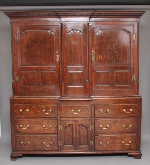 18th Century Oak Housekeepers Cupboard