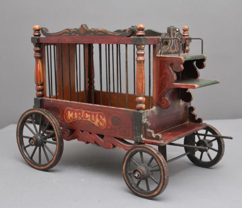 Early 20th Century Model of a Circus Wagon