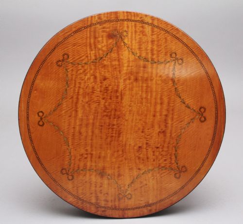 19TH CENTURY SATINWOOD OCCASIONAL TABLE - ADDITIONAL PHOTO 1