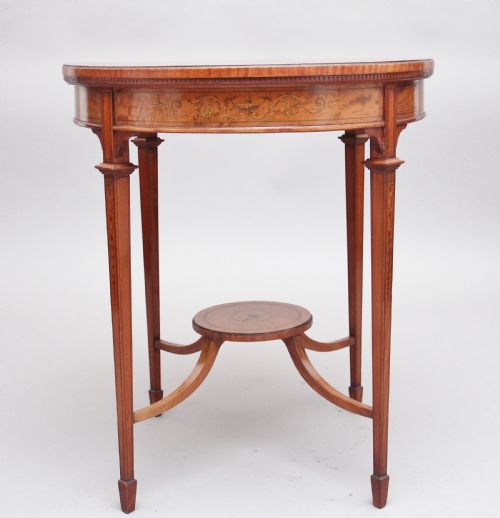 19TH CENTURY SATINWOOD OCCASIONAL TABLE - ADDITIONAL PHOTO 3