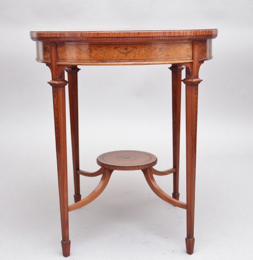 19TH CENTURY SATINWOOD OCCASIONAL TABLE - ADDITIONAL PHOTO 4