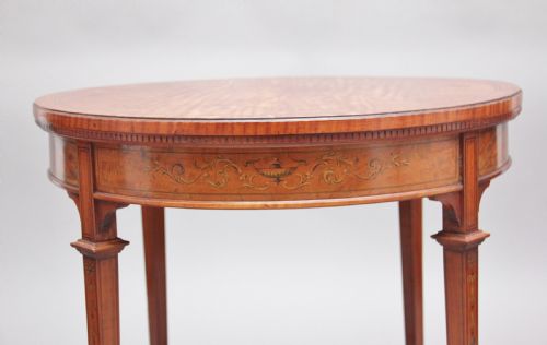 19TH CENTURY SATINWOOD OCCASIONAL TABLE - ADDITIONAL PHOTO 5