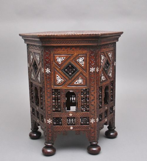 19th Century Moorish Occasional Table