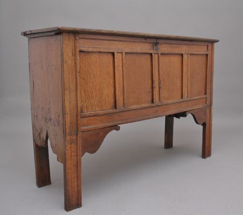 Early 18th Century Oak Coffer
