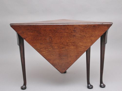 18th Century Mahogany Envelope Table