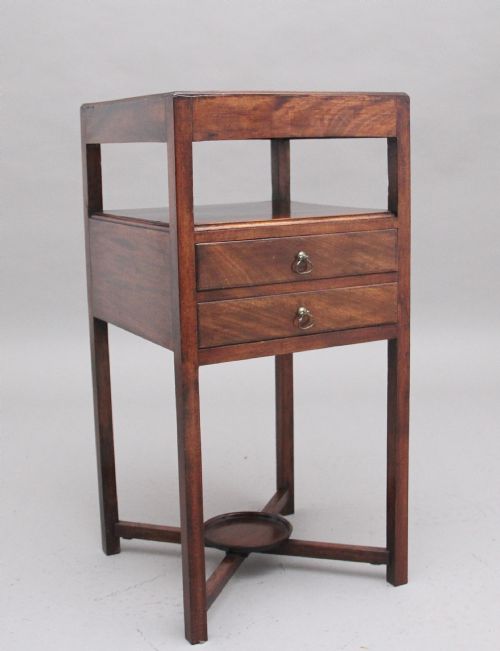 Early 19th Century Mahogany Bedside Table