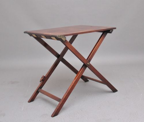 Early 19th Century Mahogany Butlers Tray on Stand