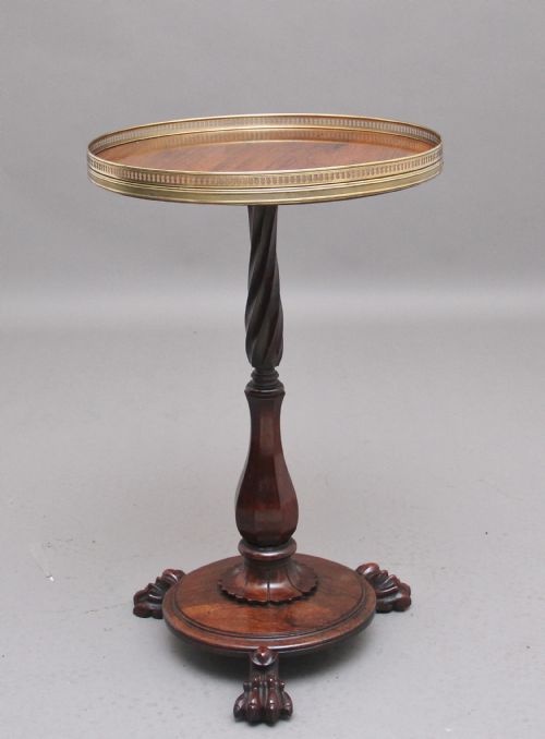 Early 19th Century Rosewood Regency Occasional Table