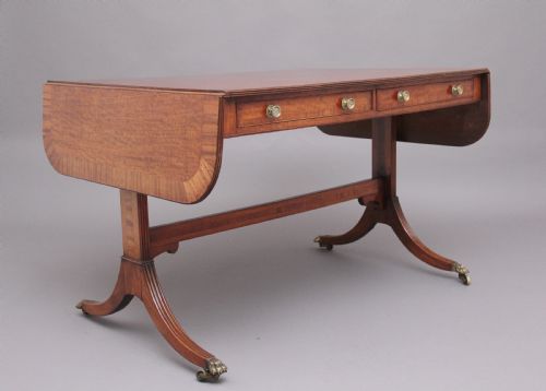 Early 19th Century Mahogany Sofa Table
