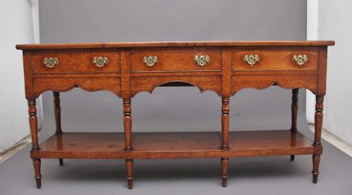 18th Century Oak Dresser Base