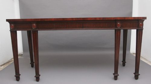 Large Early 20th Century Mahogany Serving Table