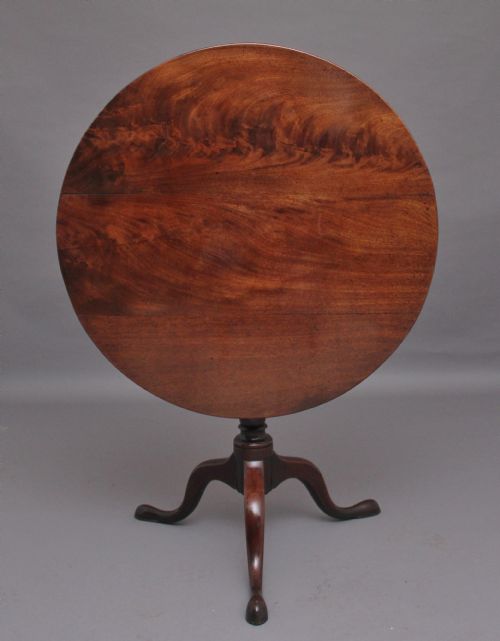 18th Century Mahogany Tripod Table