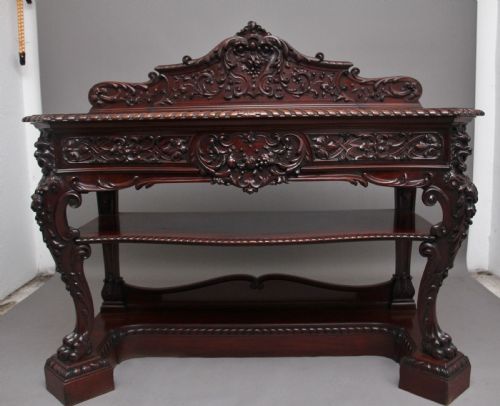 19th Century Mahogany Serving Table by Gillows of Lancaster
