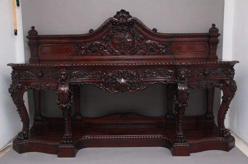 Large 19th Century Mahogany Serving Table by Gillows