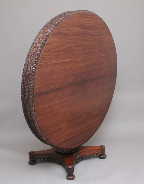 19th Century Anglo Indian Carved Centre Table