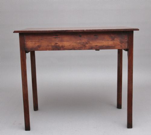 EARLY 19TH CENTURY OAK LOWBOY - ADDITIONAL PHOTO 6