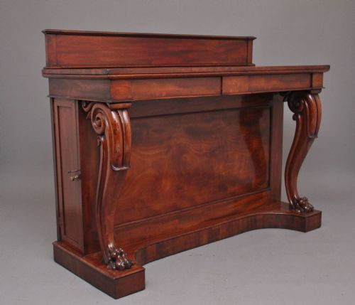 Super Quality 19th Century Mahogany Console Table