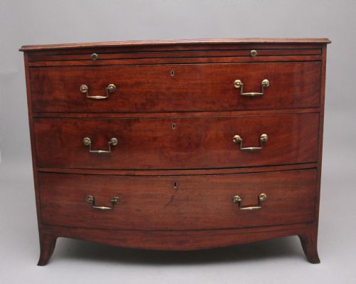 Early 19th Century Mahogany Bowfront Chest