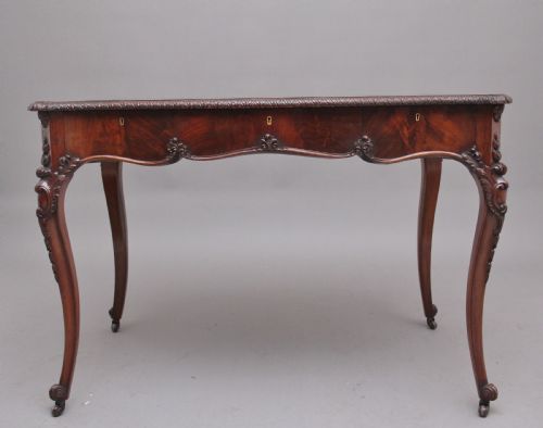 19th Century Mahogany Writing Table