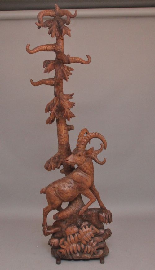 Large 19th Century Black Forest Hall Stand