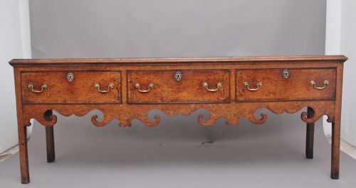 Mid 18th Century Antique Oak Dresser