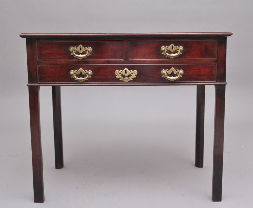 18th Century Mahogany Side Table